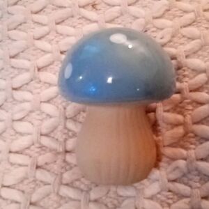 Blue clay mushroom